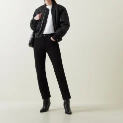 501® Crop High-Rise Straight Leg Jeans