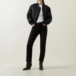 501® Crop High-Rise Straight Leg Jeans