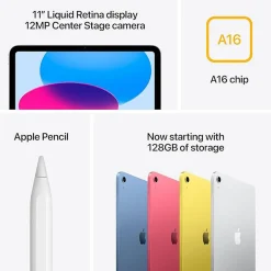 11 Inch iPad 128GB Yellow