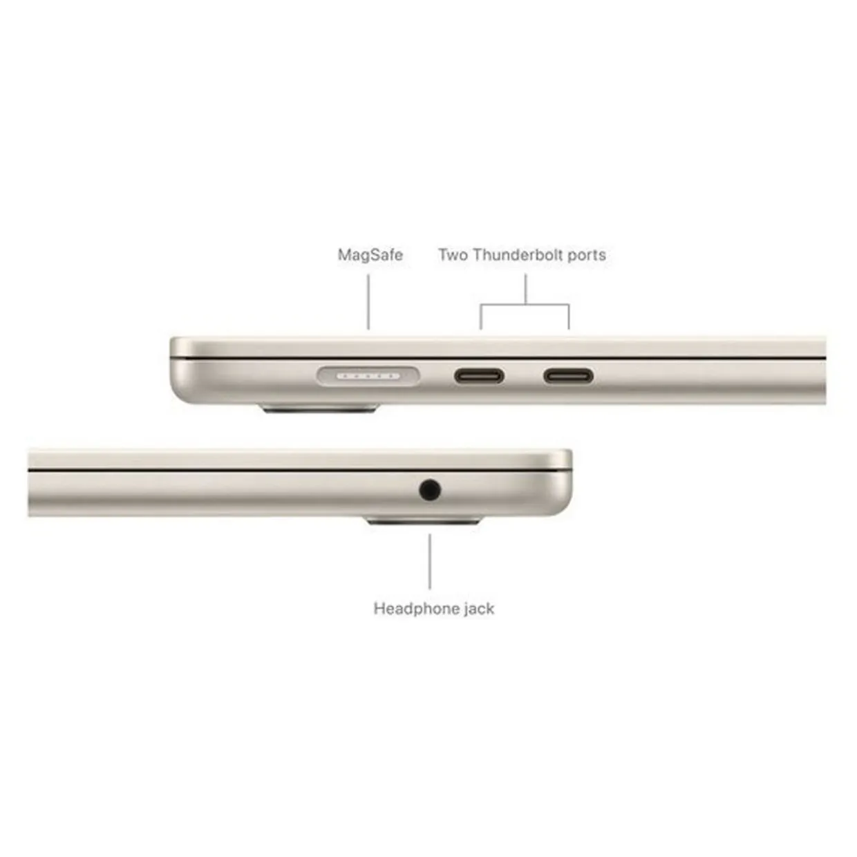 15 Inch M3 MacBook Air Starlight