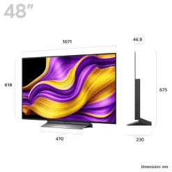 48 Inch OLED TV with Centre Stand
