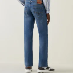 1985 Larkee Mid-Rise Straight Leg Jeans