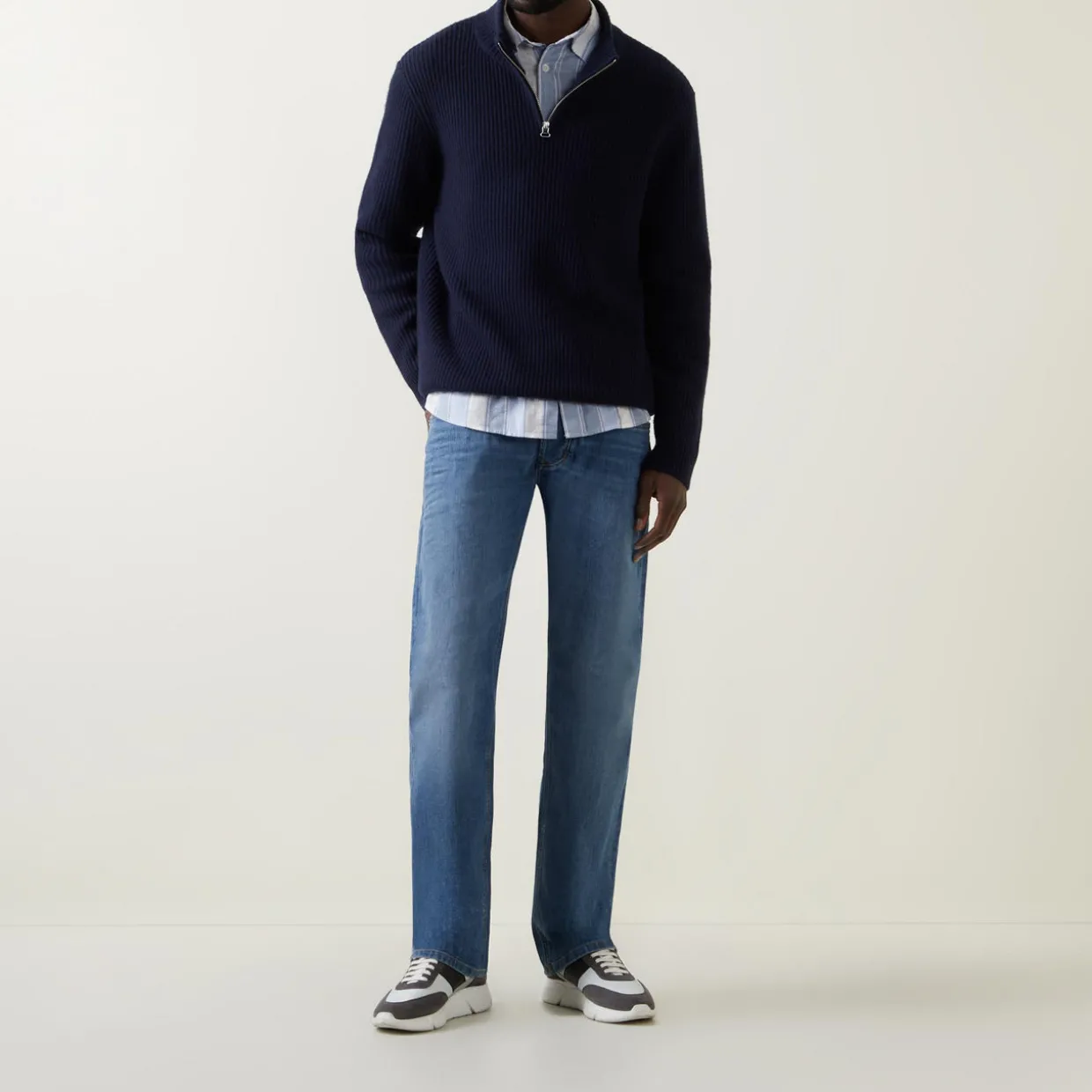 1985 Larkee Mid-Rise Straight Leg Jeans