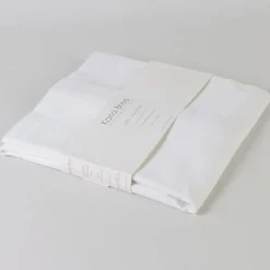 300 Thread Count Cotton Sateen Standard Pillowcase White