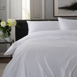 1000 Thread Count Duvet Set White