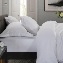 1000 Thread Count Duvet Set White