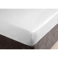 1000 Thread Count Fitted Sheet White