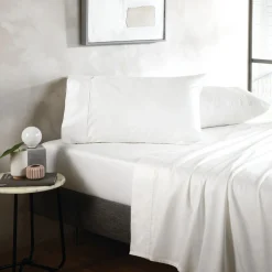 500 Thread Count Flat Sheet Snow