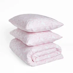 300 Thread Count Pink Magnolia Duvet Set