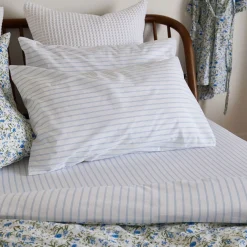 180 Thread Count Pinstripe Pillowcase Set