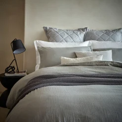 200 Thread Count Retreat King Pillowcase Pair Grey