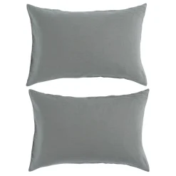 200 Thread Count Retreat Pillowcase Pair Grey