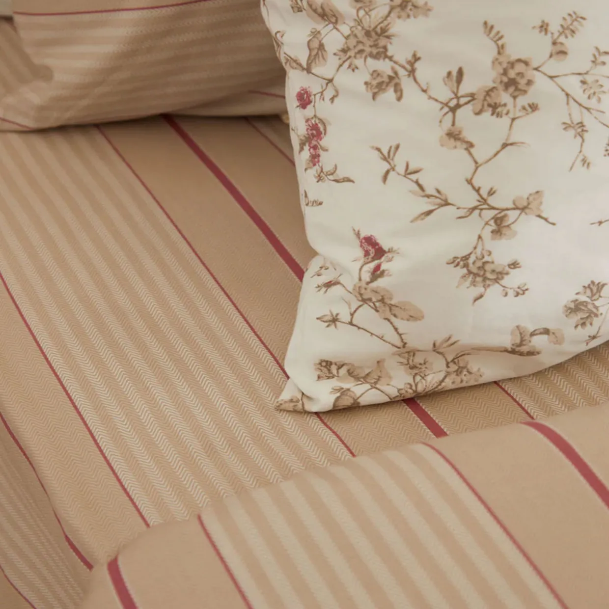 300 Thread Count Roman Floral Pillowcase Set
