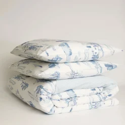 300 Thread Count Toile Duvet Set
