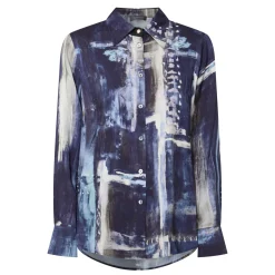 Abstract Patterned Shirt
