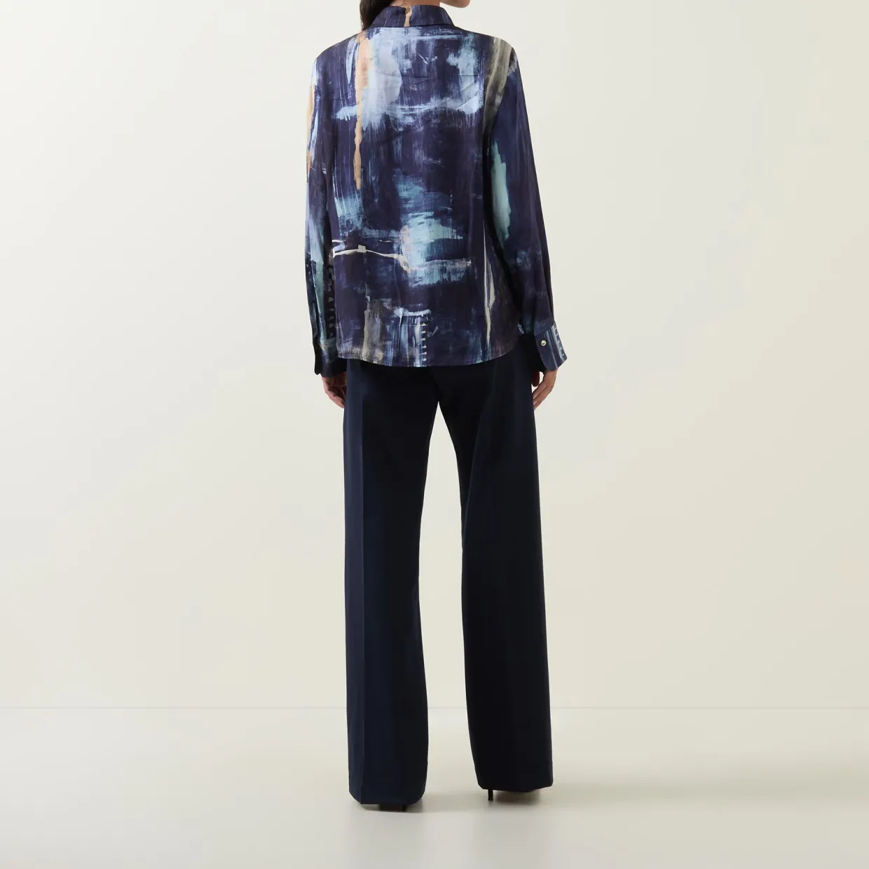 Abstract Patterned Shirt
