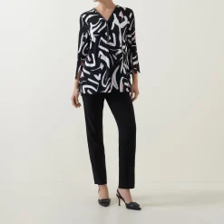 Abstract Print Blouse