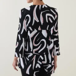 Abstract Print Blouse
