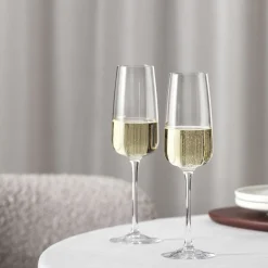 Afina Champagne Glass, Set of Four