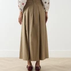 Agiate Pleated Skirt