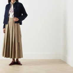 Agiate Pleated Skirt