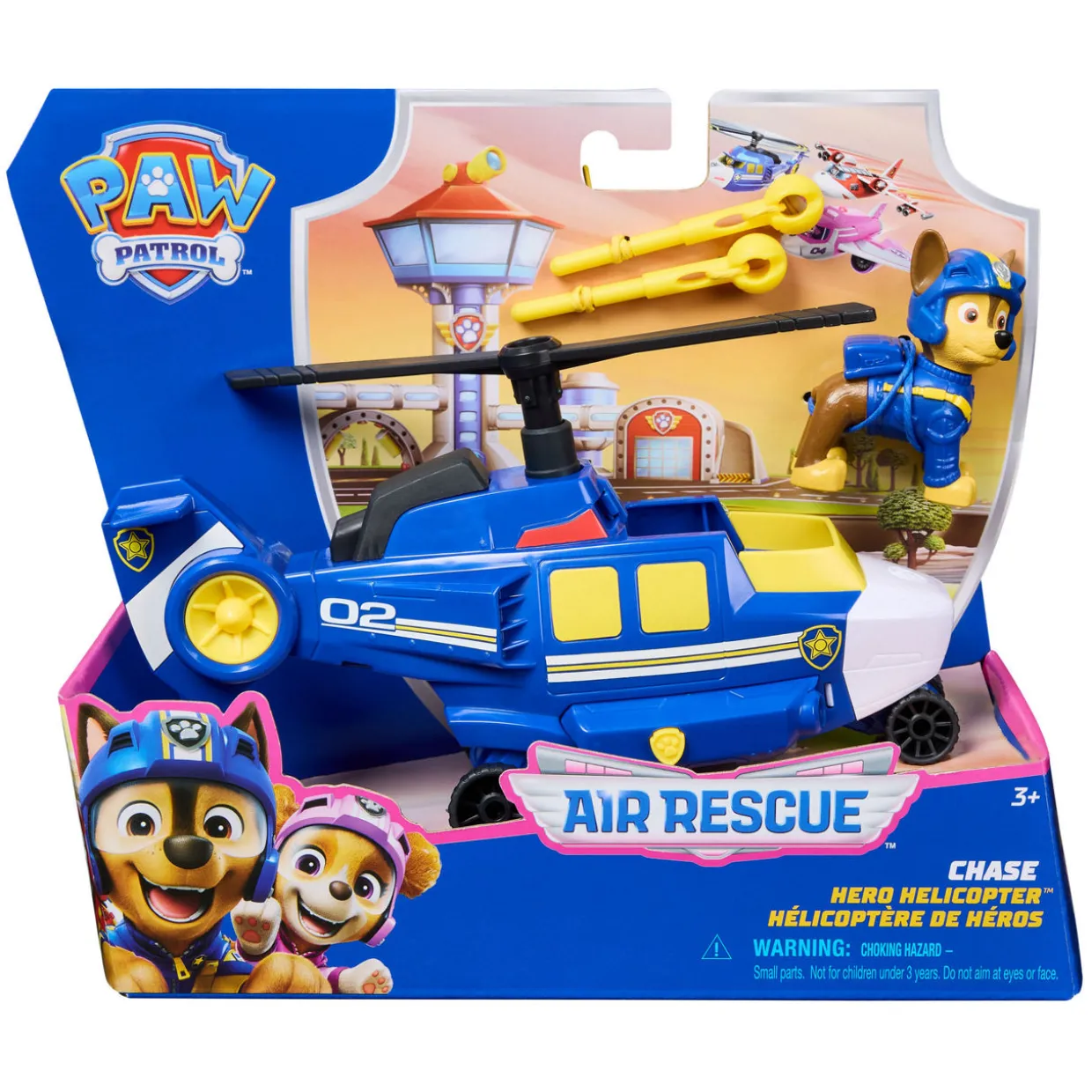 Air Rescue Chase Hero Helicopter Playset