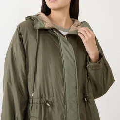 Alcamo Reversible Water-Repellent Parka Coat