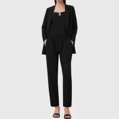 Aleida Mid-Rise Tapered Trousers