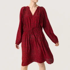 Alize Abstract Print Dress