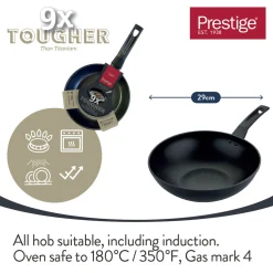 Aluminium Stirfry Wok 29cm