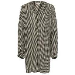 Amber Geometric Print Dress