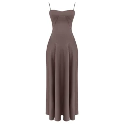 Anabella Lace Up Flared Dress