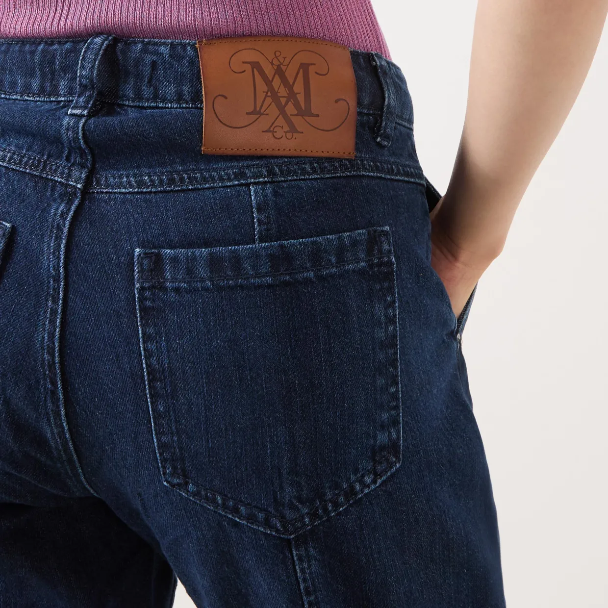 Anagni Bootcut Slit Jeans