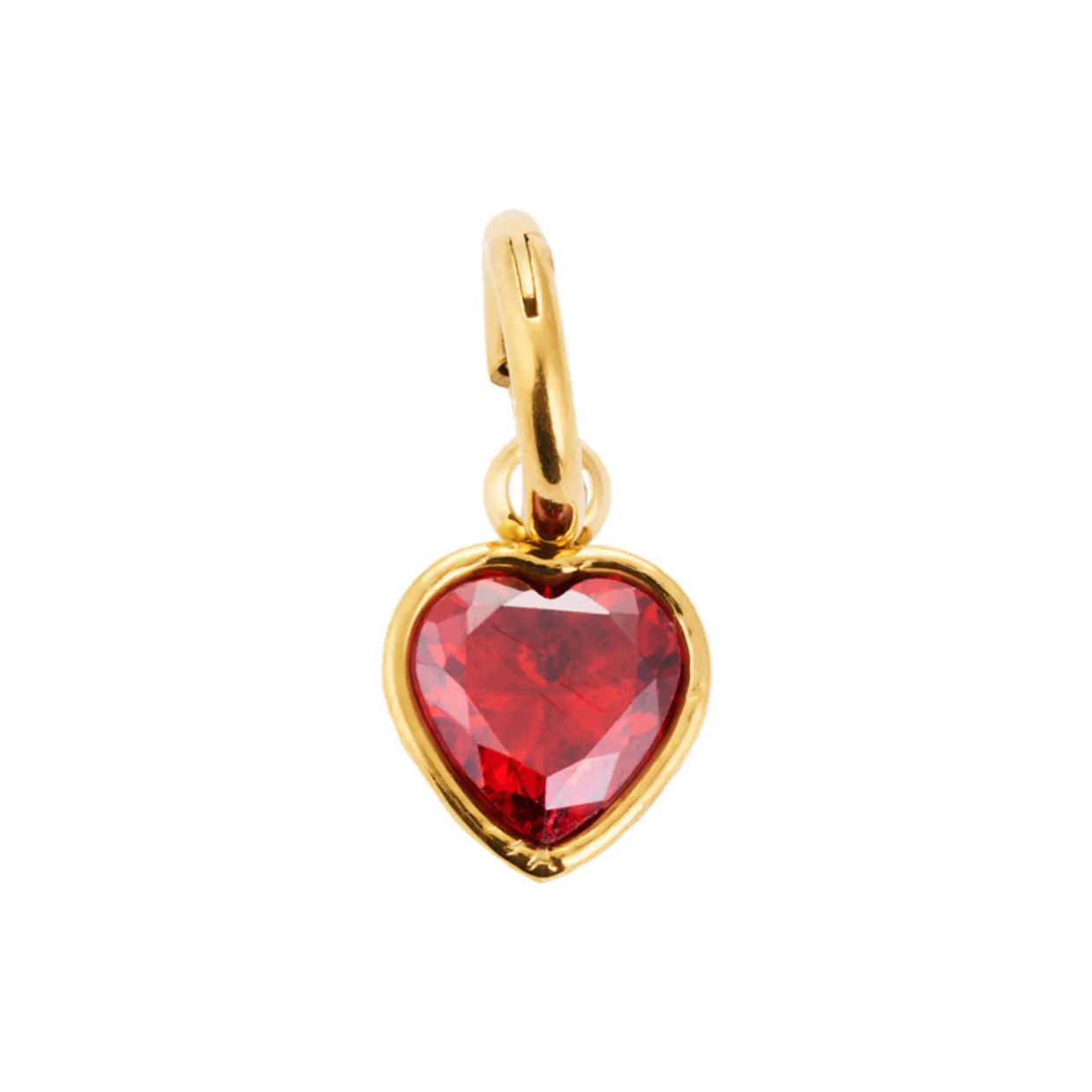 Anam Heart Charm Gold