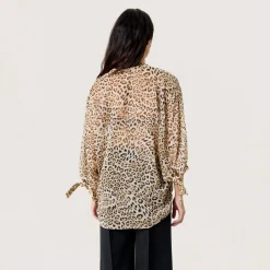 Anaya Amily Leopard Blouse