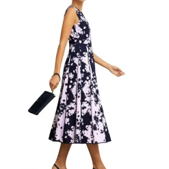 Angelica Floral Flared Dress
