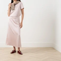 Angelo Satin Skirt