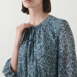 Animal Flared Dress