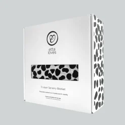 Animal Print Reversible Muslin Blanket