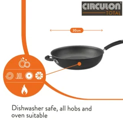 Anodized Wok Pan