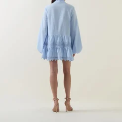 Antonia Lace Mini Shift Dress