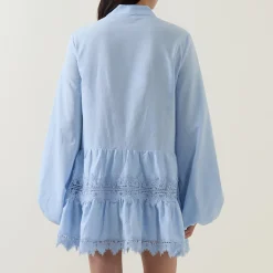 Antonia Lace Mini Shift Dress