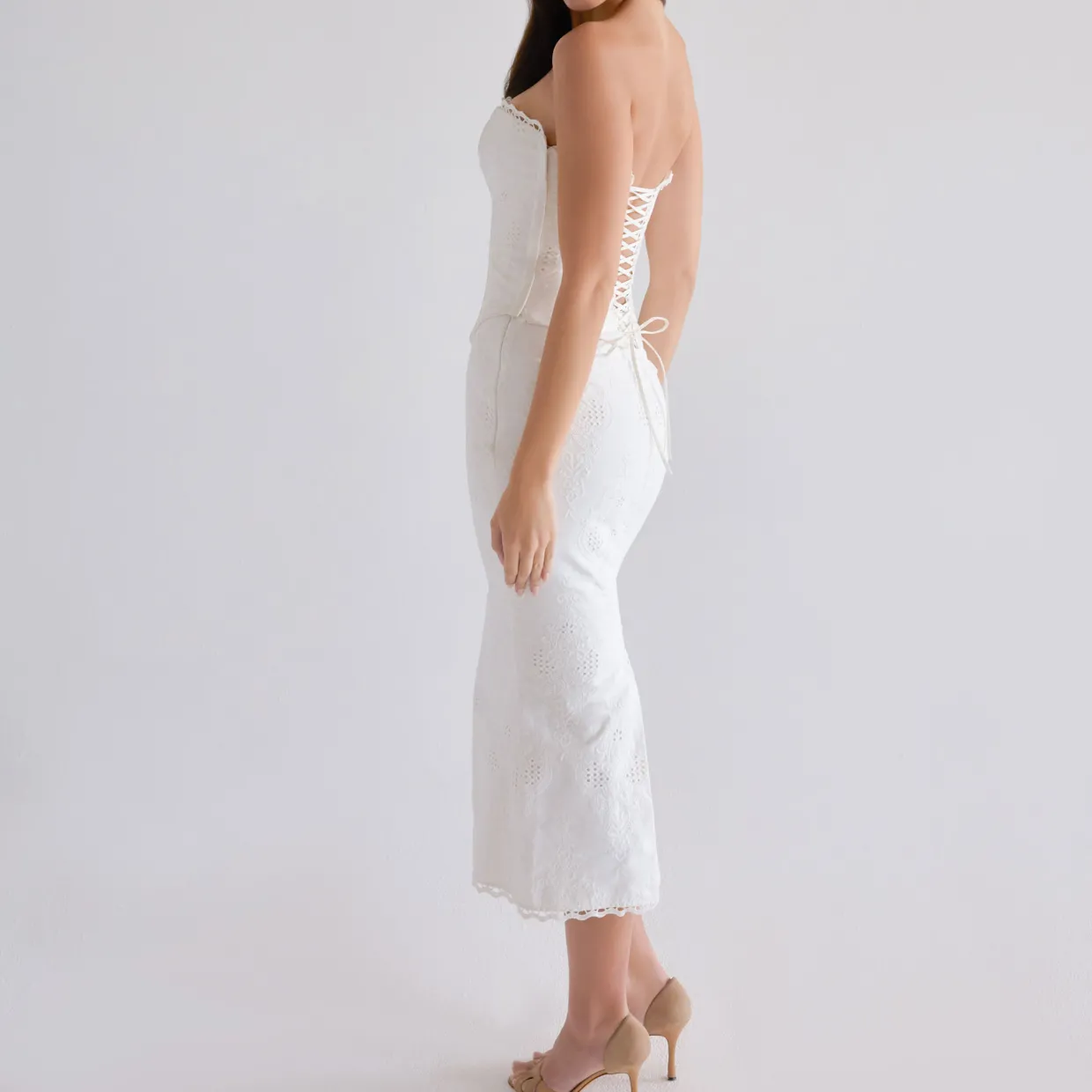Antonie Broderie Anglaise Skirt