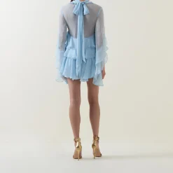 Anyssa Ruffle Mini Dress