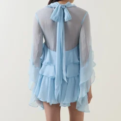 Anyssa Ruffle Mini Dress