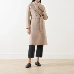 Ara Double-Breasted Belted Coat