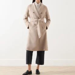 Ara Double-Breasted Belted Coat