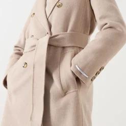 Ara Double-Breasted Belted Coat