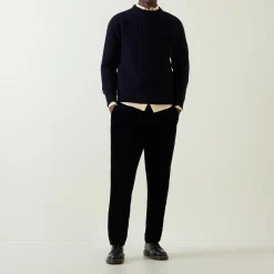 Aran Cable-Knit Sweater