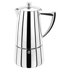 Art Deco Ten-Cup Espresso Maker 600ml